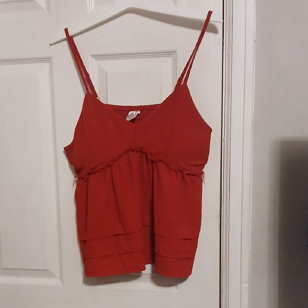 No Boundaries Red Women's Camisole Top